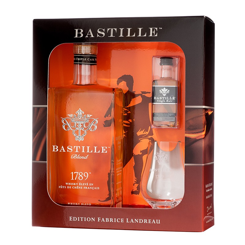 COFFRET BASTILLE 1789 Whisky Blend « Edition Fabrice Landreau »