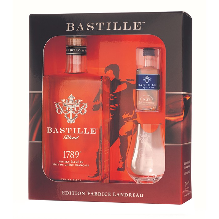 COFFRET BASTILLE 1789 Whisky Blend « Edition spéciale Le XV »