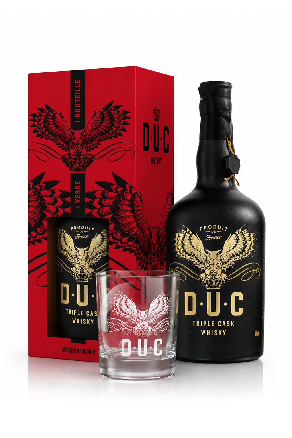 ÉTUI DUC TRIPLE CASK + VERRE